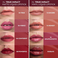 The True Impact Matte Liquid Lipstick 02 True 5ml
