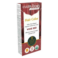 Organic Herbal Hair Color Wine Red 100g