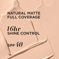 CC+ Cream Natural Matte Foundation For Oily Skin SPF40 32 ml ─ Fair Light
