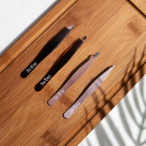 Rose Gold Tweezer Set