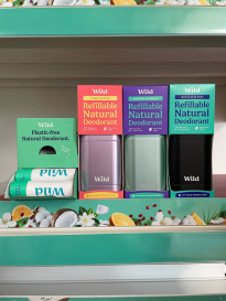 Aqua Case And Fresh Cotton & Sea Salt Deodorant Starter Pack