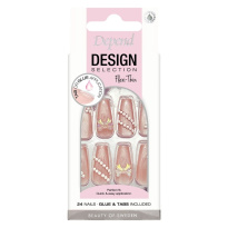 Design Selection Pink Shimmer Deco Coffin 24 kpl