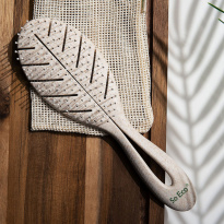Biodegradable Detangling Leaf Brush