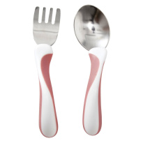 My First Fork & Spoon – Cerise
