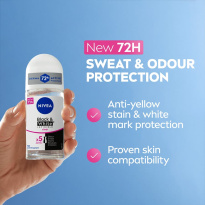Deo Black & White Invisible Clear Roll-On 50ml