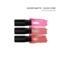 Nudies Matte + Glow Core All Over Face Blush Color 5 g ─ Magenta Magic