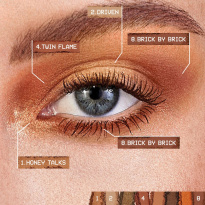 Always On Moodboard Eyeshadow Palette 6,8 g – Fiery Vibes
