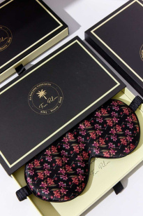 Sleeping Eye Mask Flawless Black 20x10cm