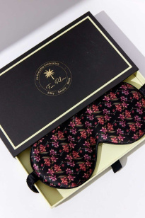 Sleeping Eye Mask Flawless Black 20x10cm