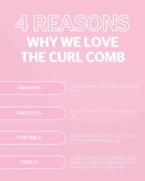 Smoothing Curl Comb