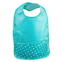 Easy Wipe Bib – Turquoise