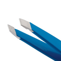 Mini Slant Tweezer – Bahama Blue