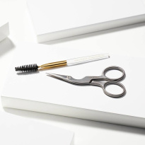 Brow Shaping Scissors And Brush