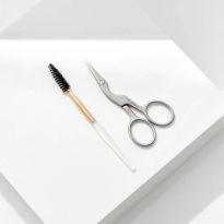 Brow Shaping Scissors And Brush