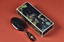 Boar & Nylon Brush Turtle Medium