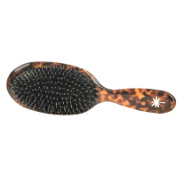 Boar & Nylon Brush Turtle Medium