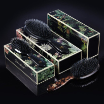 Boar & Nylon Brush Turtle Medium