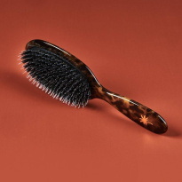 Boar & Nylon Brush Turtle Medium