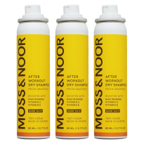 After Workout Dry Shampoo Pocket Size 3 x 80 ml – Dark Hair