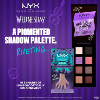 Wednesday Things Vanity Vault Eyeshadow Palette 1 Nevermore Academy 8g
