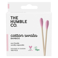 Humble Natural Cotton Swabs 100 kpl – Purple