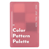 Color Pattern Palette 002 Petal Pattern