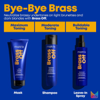 Total Results Brass Off Shampoo 300 ml