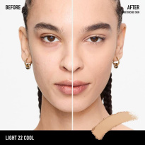 BarePRO 24H Skin-Perfecting Pressed Powder Foundation ─ Light 22 Cool