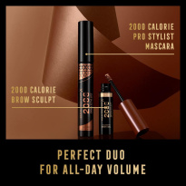 2000 Calorie Brow Sculpt Gel Black Brown 4,5ml