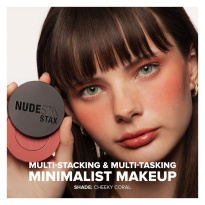 Stax All Over Color Blush Balm 2,5 ml – Cheeky Coral