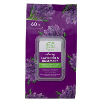 Pure Lavender & Rosemary Makeup Removing Wipes 60 kpl