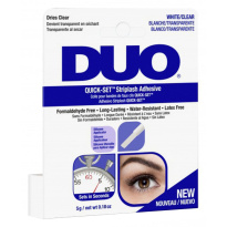 Quick Set Striplash Adhesive Brush Clear 5 g