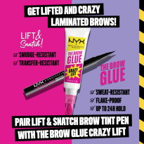 The Brow Glue Crazy Lift 01 Transparent 7ml