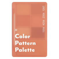 Color Pattern Palette 001 Coral Pattern