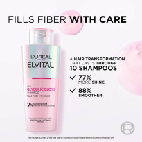 Elvital Glycolic Gloss Shine Shampoo 200 ml