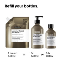 Absolut Repair Molecular Shampoo Refill 500 ml