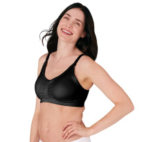 3-In-1 Nursing And Pumping Bra Black M