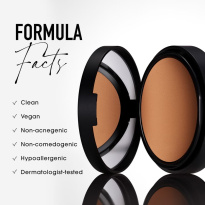 BarePRO 24H Skin-Perfecting Pressed Powder Foundation ─ Light 25 Warm