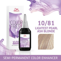 Wella Color Fresh 10/81 Lightest Pearl Ash Blonde 75ml