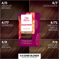 Touch Pure Naturals 130 ml – 6/0 Dark Blonde