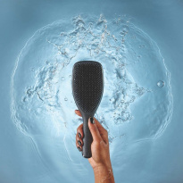 The Large Wet Detangler – Black Gloss
