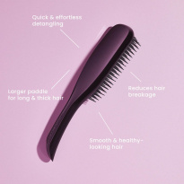 The Large Wet Detangler – Black Gloss
