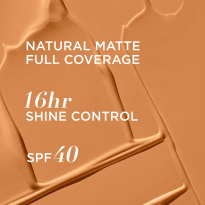 CC+ Cream Natural Matte Foundation For Oily Skin SPF40 32 ml ─ Rich