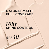 CC+ Cream Natural Matte Foundation For Oily Skin SPF40 32 ml ─ Fair Porcelain