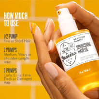 Brazilian Glossy Nourishing Hair Oil 58ml