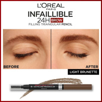 Infaillible Brows 24H Filling Triangular Pencil 1 ml ─ 5.0 Light Brunette