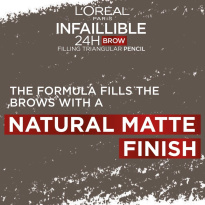 Infaillible Brows 24H Filling Triangular Pencil 1 ml ─ 5.0 Light Brunette