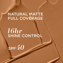 CC+ Cream Natural Matte Foundation For Oily Skin SPF40 32 ml ─ Rich Honey