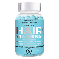 Hair Vitamins Daily Supplement Chewable Gummies 60pcs