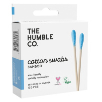 Natural Cotton Swabs Blue 100pcs